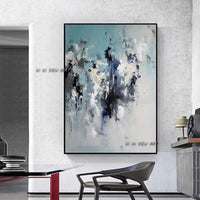 Modern Painting Hand Painted Abstract Landscape On Canvas Decor