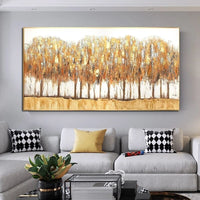 Hand Painted Oil Painting Abstract Landscape Hand Painted Canvas Life Tree for Livingroom Wall