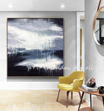 Abstract picture Hand Painted Canvas Art gold bedroom Modern home decoration wall painting