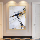 Abstract Wall Art Hand Painted On Canvas Modern Landscape For Office Club Mural