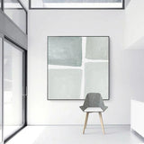 Living Room Hanging Painting Restaurant Entrance Elegant Gray Modern Scandinavian Minimalist Abstract Decorative