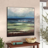 Hand Painted Abstract Oil Painting Modern Landscape Hand Painted Office Home Abstract Textured Canvas Art As