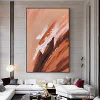 Modern Hand Painted Abstract Landscape Oil Painting New Artwork