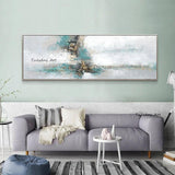 Light Color Modern Hand Painted Abstract Original oil painting Canvas Scandinavian Painting