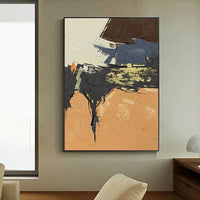 Hand Painted Modern Oil Painting Abstract Canvass