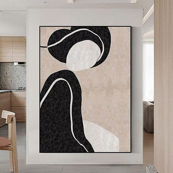 Newest Hand Painted People Oil Painting Canvas Abstract Wall