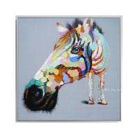 Hand Painted Abstract Horse Oil Paintings on Canvas Painting Animal wall art caudros picture