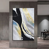 Oil Paintings Hand Painted Wall Art Abstract Landscape Hand Painted Bedroom Artwork