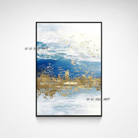 Hand Painted Abstract Many Kinds Colorful Minimalist Modern On Canvas Decorative