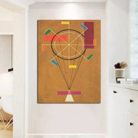 Hand Painted Oil Paintings Wall Art Room Decoration Vasily Kandinsky Famous Paintings