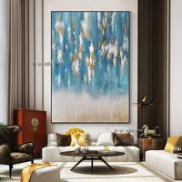 Wall Hanging Paintings Modern Abstract Canvas Hand Acrylic Painting Pieces Wall Panel Art Import Artwork