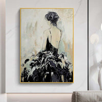 Hand Painted Abstract Figures Hand Painted Oil Painting Canvas Painting