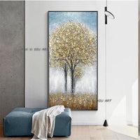 Artist Hand Painted High Quality Modern lucky Tree Oil Paintings On Canvas Abstract Wall Canvas Painting Wall Art Home