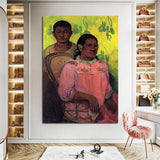 Paul Gauguin Hand Painted Art Hand Painted Oil Painting Impressionism People Abstract Room Decors