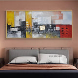 Design Hand Painted Canvas Painting Wall Art Abstract Artist Painted Wall