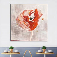 Hand Painted Beautiful Character Oil Painting Pretty Dancing Girl Abstract Noble Villa Ornamentals