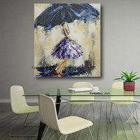 Handpainted Oil Paintings Modern Impression People Abstract Canvass d