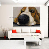 Animal Oil Paintings Hand Painted Modern on Canvas High Quality