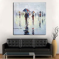 Oil Painting Impression People Landscape Abstract