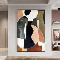 Hand Painted Oil Painting On canvas Modern Designed Painting Bedroomative