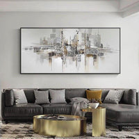 Decorative Hand Painted Industrial Style wall painting Modern Oil Painting Murals Sofa Background Wall arts