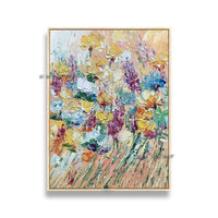 Hand Painted Canvas Abstract Modern Canvas Decorative Flower Rose Painting