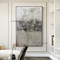 Style Art Hand Painted Abstract Bedroom Decoration Free shipping Mural oil painting
