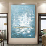 Abstract Oil Painting Hand Painted Canvas Simple Abstract Artwork Carving Art For Hotel