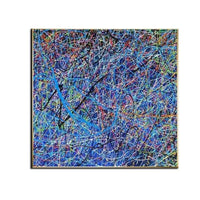 Hand Paintedmodern impression painting abstract oil painting on canvas for frameless living room