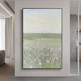 Modern Hand Painted Natural Scenery Art Hand Painted Canvas Landscape Oil Painting Quality