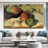 Hand Painted Oil Painting Paul Gauguin Still Life Fruit Abstract Classic Retro