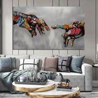 Hand Painted Art Oil Painting Hand Painted Modern Classic Street Art Retro Abstracts