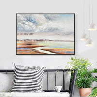 Modern Impressionist Landscape Painting High Quality Hand Painted Abstract On Canvas