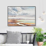 Modern Impressionist Landscape Painting High Quality Hand Painted Abstract On Canvas