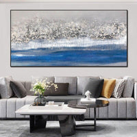 Hand Painted Textured Acrylic Canvas Art New Abstract Oil Painting As