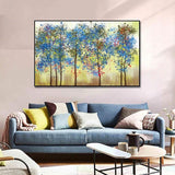 Hand Painted Landscape Hand Painted Oil Painting Wall Canvas Abstract Art Modern Canvas Artwork Decor