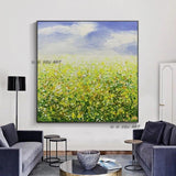 High quality Hand Painted Palette Knife Textured Acrylic Canvas Art Outdoor Landscape Wall Canvas painting