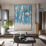 Wall Hanging Paintings Modern Abstract Canvas Hand Acrylic Painting Pieces Wall Panel Art Import Artwork