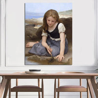 Hand Painted Oil Painting Citon William Adolphe Bouguereau Girl Abstract Canvass Decor