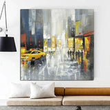 Handpainted New Hand Painted Impression Landscape Oil Painting Canvas Wall Arts