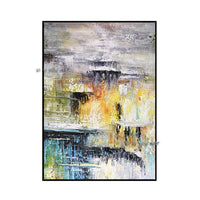 Modern Painting Hand Painted Abstract Landscape On Canvas Decor