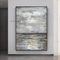 Hand Painted Abstract gold Oil Paintings Salon Wall Decoration Modern Paintings On Canvas Hand Painted Artwork painting