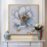 Modern Newest Flower Design Oil Painting Hand Painted Canvas Floral Artwork As ping