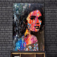 Hand Painted Street Art Oil Paintings Hand Painted Modern Classic Figures Abstracts