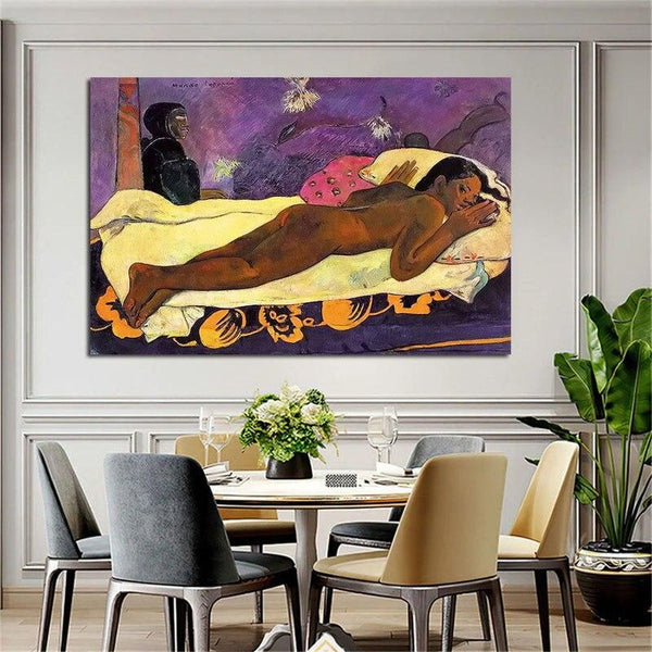 sizeHand Painted Art Oil Painting Paul Gauguin Wandering Impressionism People Abstract Room Decors