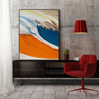 Modern Painting Hand Painted Abstract Landscape Oil Painting On Canvas Art