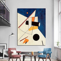 Hand Painted Oil Paintings Wassily Kandinsky Modern Classic Abstract Wall Art