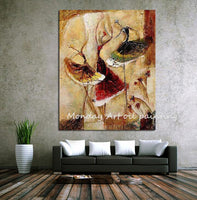 wall Art picture Hand Painted Ballet Dancer painting Modern art Wall Art On Canvas For Bedroom