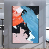 Hand Painted Modern Canvas Art Heavy Texture Abstract Oil Painting Art