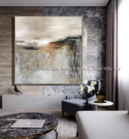 Contemporary Art Hand Painted Abstract Gold PaintingWall Art Abstract Paintings On Canvas Wall Painting